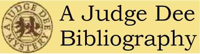 Go To Judge Dee Bibliography